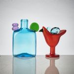 641547 Glass sculptures